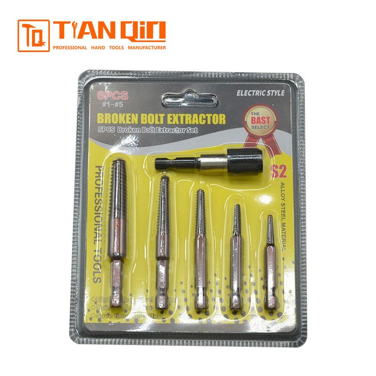6PCS Screw Extractor S2 Material