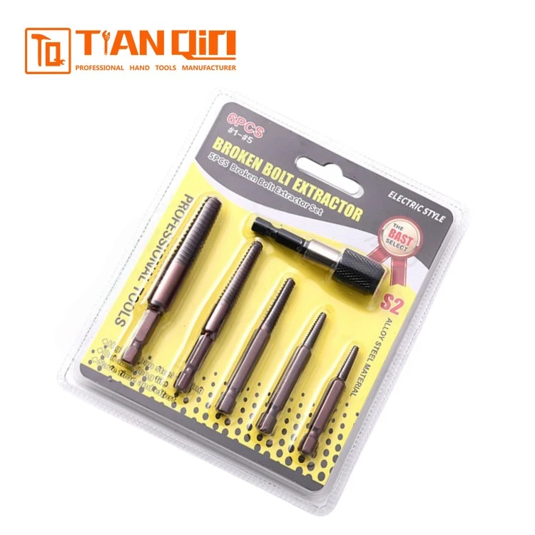 6PCS Screw Extractor S2 Material suppliers