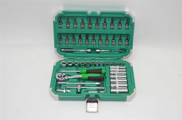 73170 53‑Pcs Tools Set, Green Edge‑wrap Case, New‑style Handle suppliers